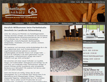 Tablet Screenshot of parkett-studio.com