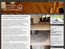 Tablet Screenshot of cms.parkett-studio.com